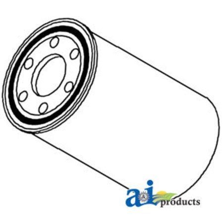 A & I PRODUCTS Filter, Oil 4.5" x4.5" x10.5" A-01174420